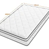 Matelas 140x200cm - Espessura 26cm - com molas ensacadas - Multicamadas Extra Conforto 7 Zonas - Hipoaergênico