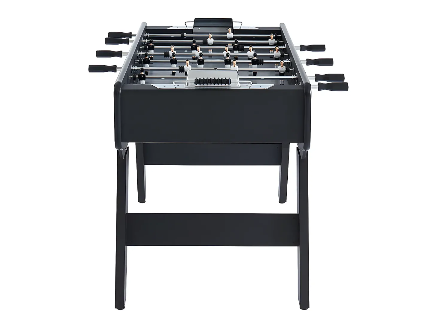 Matraquilhos preto em MDF - C153 x L77,6 x A96 cm - LIONEL