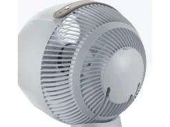 MEACO MeacoFan 1056: ventilador para quarto e sala, ultra silencioso, oscilação 360°, 12 velocidades, controlo remoto, baixo consumo, branco