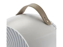 MEACO MeacoFan 1056: ventilador para quarto e sala, ultra silencioso, oscilação 360°, 12 velocidades, controlo remoto, baixo consumo, branco