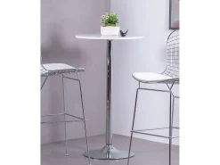 Mesa alta de design - Boom - Branco