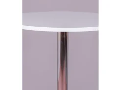 Mesa alta de design - Boom - Branco