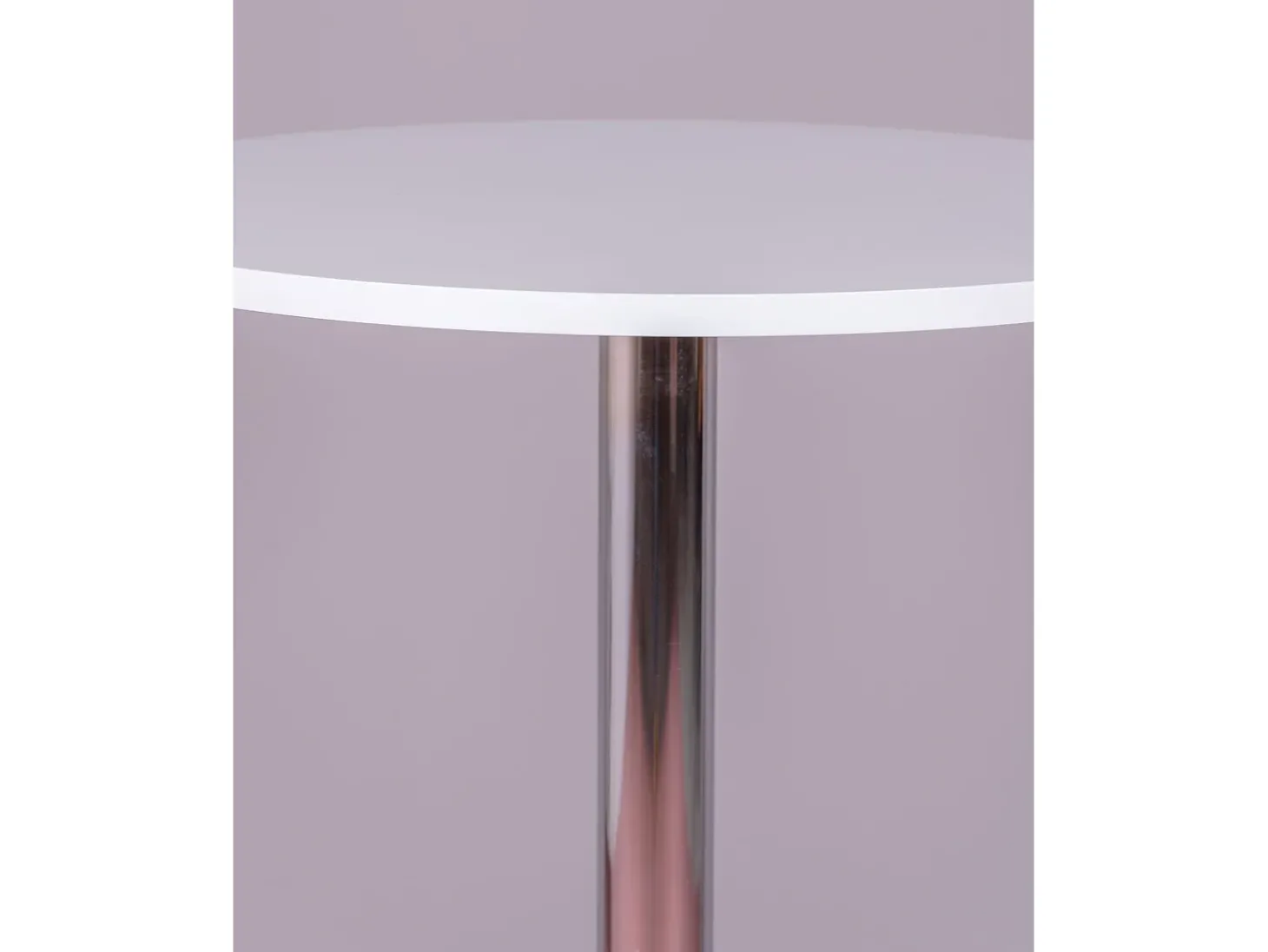 Mesa alta de design - Boom - Branco