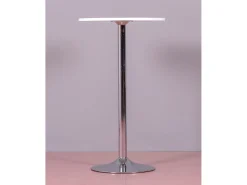 Mesa alta de design - Boom - Branco