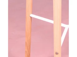 Mesa alta estilo Nordic (102cm) - Palermo - Branco