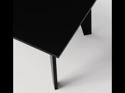Mesa ARIS 138 x 80 cm para cozinha, sala de estar, sala de jantar Preto