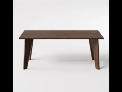 Mesa ARIS 138 x 80 cm para cozinha, sala de estar, sala de jantar Carvalho Chocolate