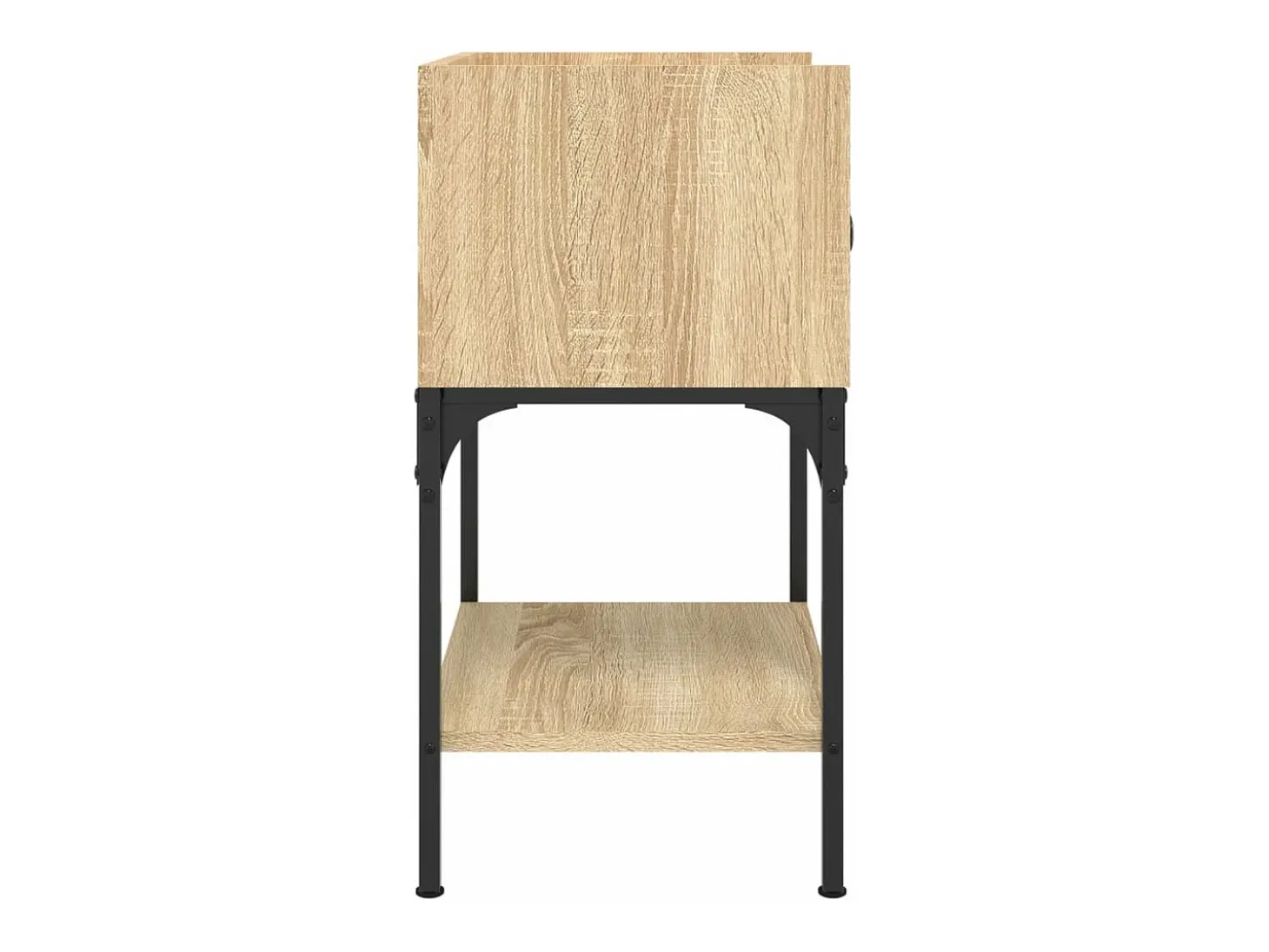 Mesa cabeceira 40,5x31x60 cm derivados madeira carvalho sonoma