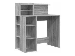 Mesa Cinza Sonoma 90 x 48 x 101,5 cm Madeira processada