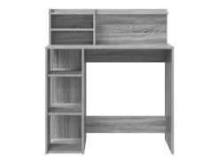 Mesa Cinza Sonoma 90 x 48 x 101,5 cm Madeira processada