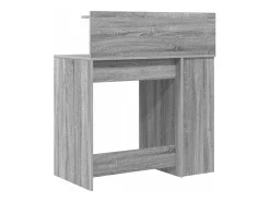 Mesa Cinza Sonoma 90 x 48 x 101,5 cm Madeira processada