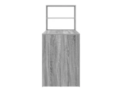 Mesa Cinza Sonoma 113 x 54 x 120 cm Madeira processada