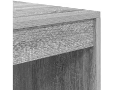 Mesa Cinza Sonoma 100 x 50 x 76 cm