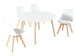 Mesa circular extensível Nordika