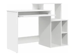 Mesa com gaveta Branco 120,5 x 44 x 88,5 cm Madeira processada