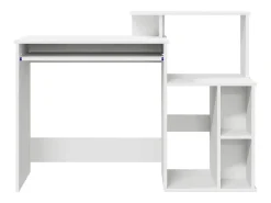 Mesa com gaveta Branco 120,5 x 44 x 88,5 cm Madeira processada