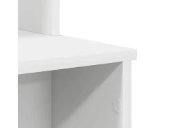 Mesa com gaveta Branco 120,5 x 44 x 88,5 cm Madeira processada