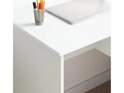 Mesa com gaveta Branco 90 x 49 x 75 cm Madeira processada