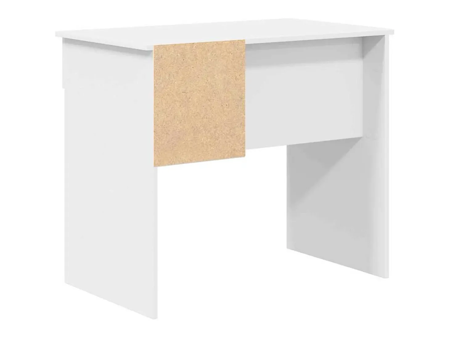 Mesa com gaveta Branco 90 x 49 x 75 cm Madeira processada