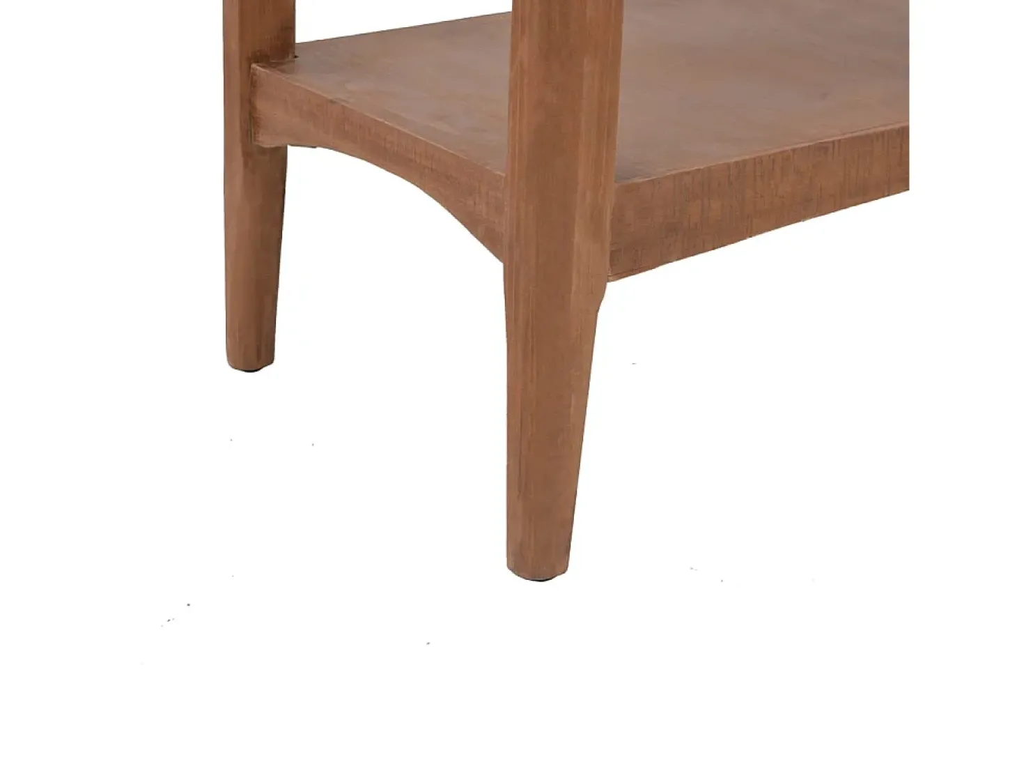 Mesa consola madeira de abeto maciça 126x40x77,5 cm castanho