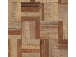 Mesa consola 110x34x80 cm madeira de teca recuperada maciça