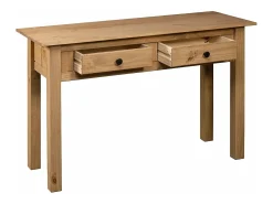 Mesa consola 110x40x72 cm pinho maciço Panama