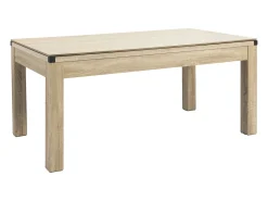 Mesa convertível bilhar e pingue-pongue cor natural clara C182 x L102 x A80 cm HENK