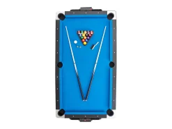 Mesa de Air Hockey, SucceBuy Mesa Giratória Multijogos para Bilhar, Air Hockey e Ténis de Mesa