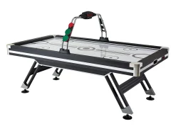 Mesa de Air Hockey, SucceBuy Mesa de Air Hockey com Placar LED, Acessórios Incluídos