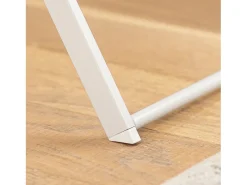 Mesa de apoio dobrável SoBuy Mesas dobráveis para interior Mesas dobráveis que poupam espaço Secretária pequena (branco) FWT88-WN