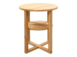 Mesa de apoio 40x50 cm madeira carvalho maciça