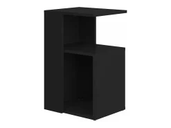 Mesa de apoio 36x30x56 cm contraplacado preto