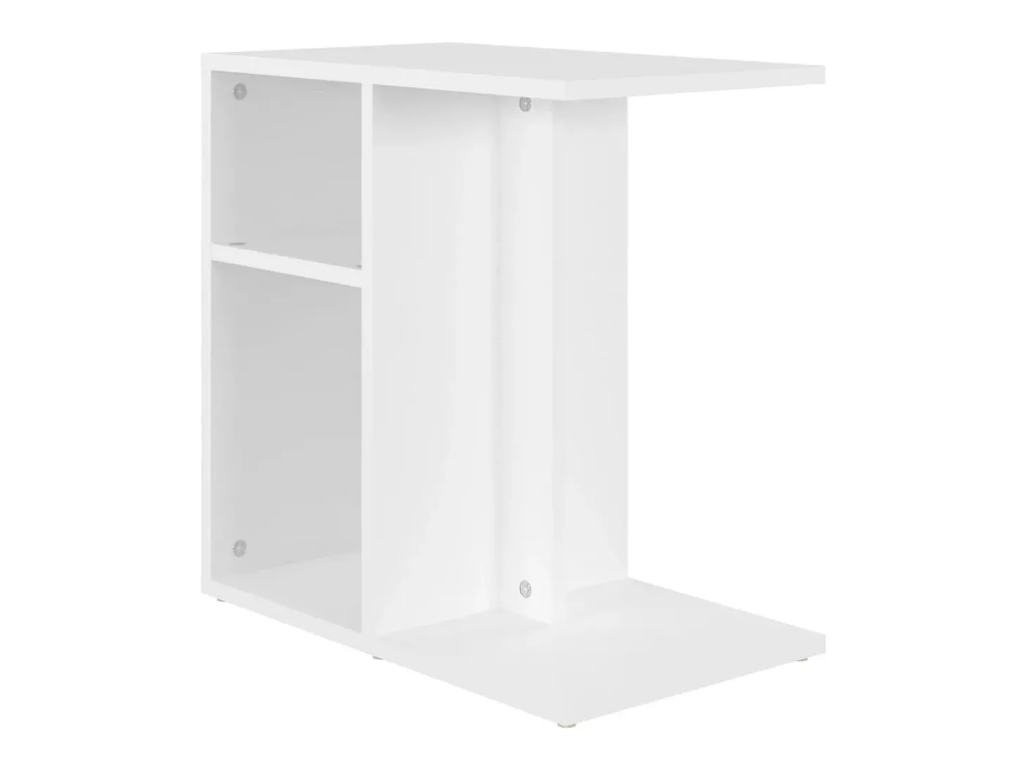 Mesa de apoio 50x30x50 cm contraplacado branco