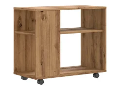 Mesa de apoio 70x35x55 cm derivados madeira carvalho artisiano