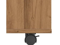 Mesa de apoio 70x35x55 cm derivados madeira carvalho artisiano