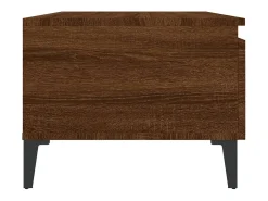 Mesa de apoio 50x46x35 cm derivados madeira carvalho castanho