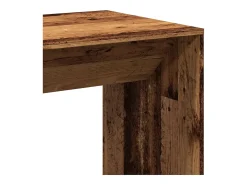 Mesa de bar 51x50x103,5 cm derivados de madeira madeira velha