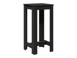 Mesa de bar 51x50x103,5 cm derivados de madeira preto