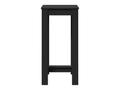 Mesa de bar 51x50x103,5 cm derivados de madeira preto