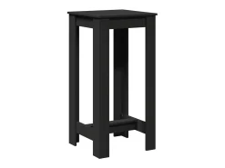Mesa de bar 51x50x103,5 cm derivados de madeira preto