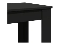Mesa de bar 51x50x103,5 cm derivados de madeira preto