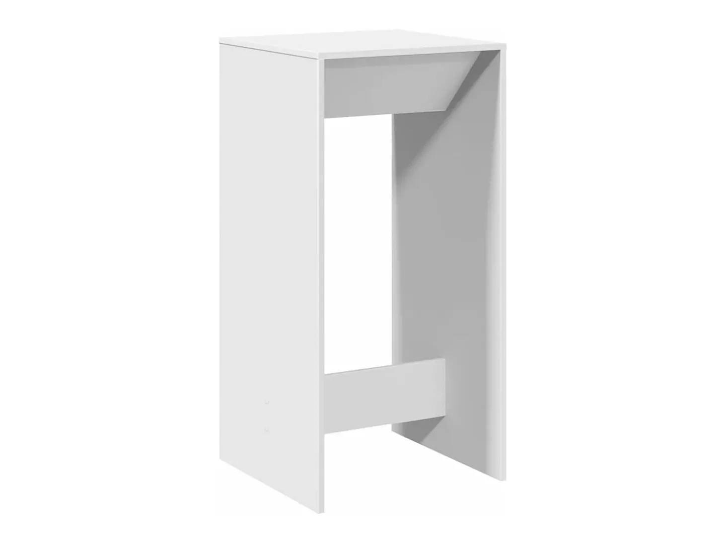 Mesa de bar 51x50x103,5 cm derivados de madeira branco