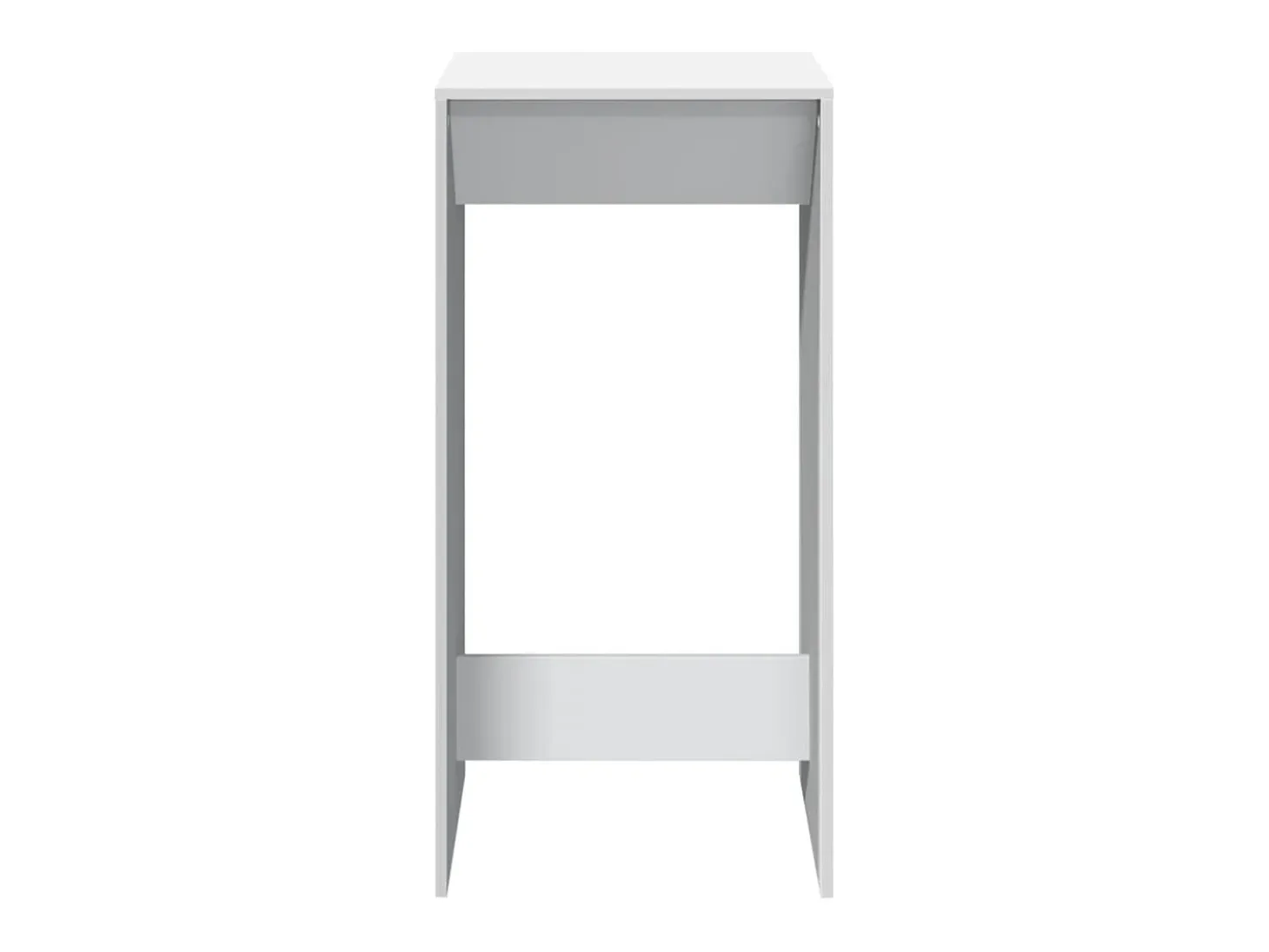 Mesa de bar 51x50x103,5 cm derivados de madeira branco