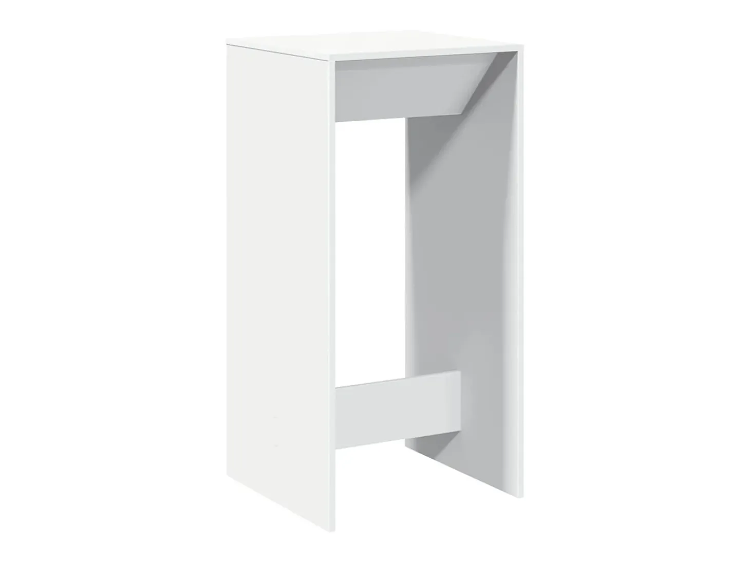 Mesa de bar 51x50x103,5 cm derivados de madeira branco