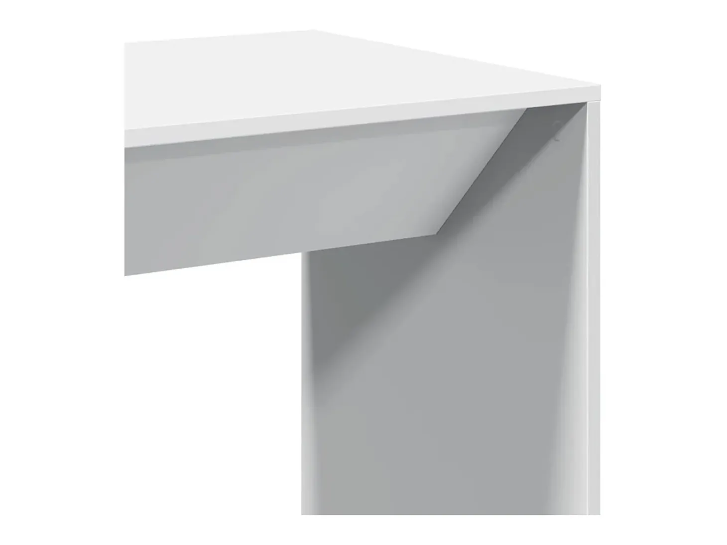 Mesa de bar 51x50x103,5 cm derivados de madeira branco