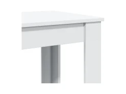 Mesa de bar 102x50x103,5 cm derivados de madeira branco