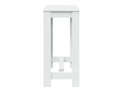 Mesa de bar 102x50x103,5 cm derivados de madeira branco
