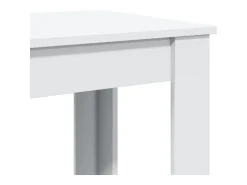 Mesa de bar 102x50x103,5 cm derivados de madeira branco