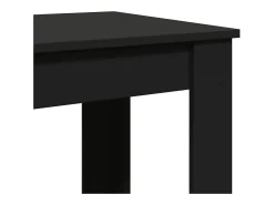 Mesa de bar 102x50x103,5 cm derivados de madeira preto