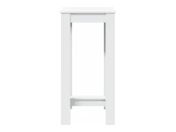 Mesa de bar 51x50x103,5 cm derivados de madeira branco